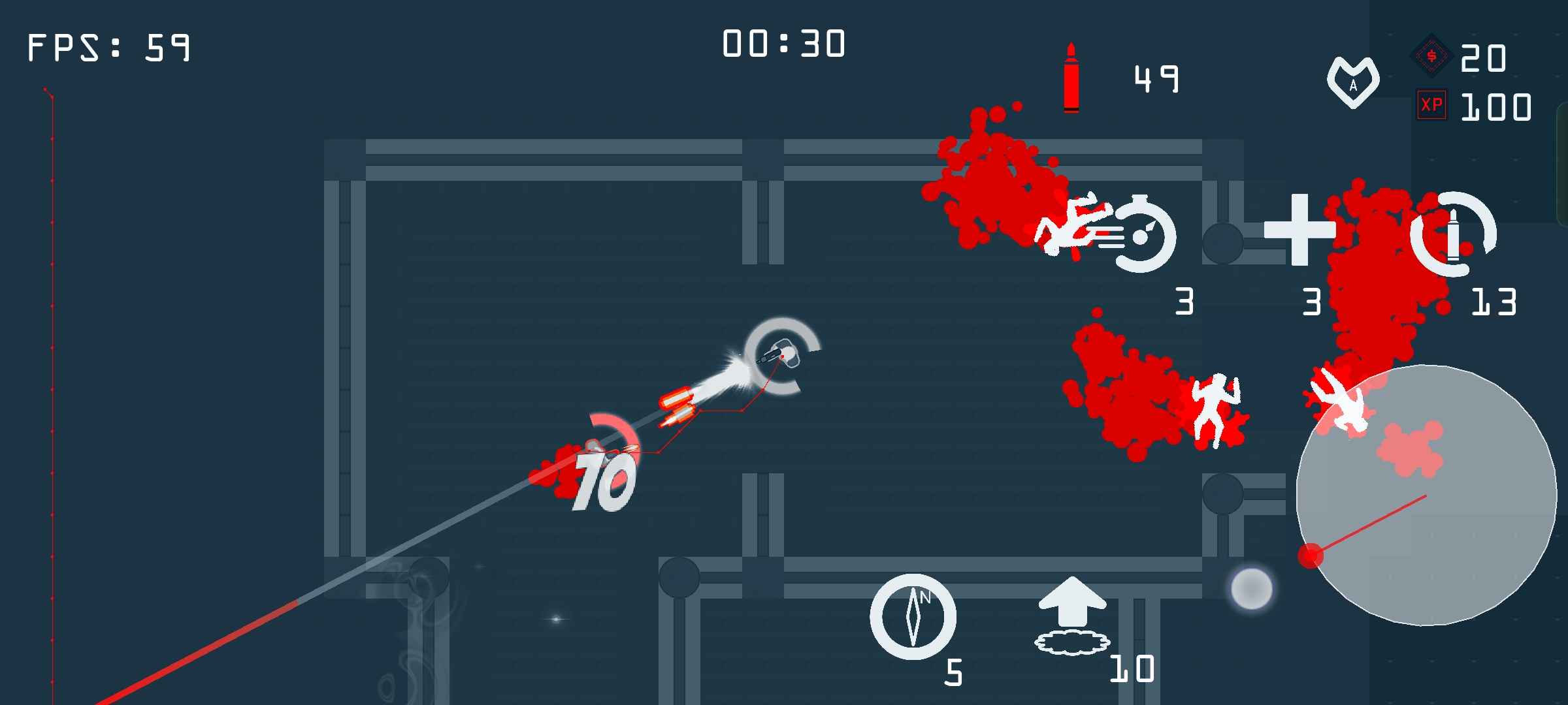 Two Dimensional Massacre Gameplay Screenshot 3